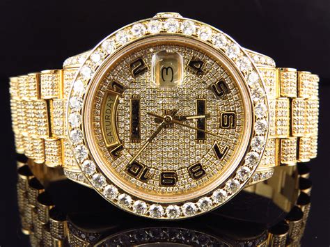 rolex all gold with diamonds|rolex full diamond price.